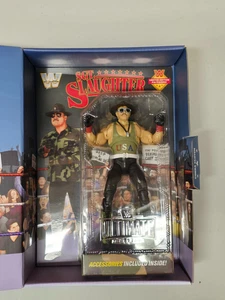 WWE Ultimate Edition SERGEANT SGT. SLAUGHTER Chase BLACK Card - Picture 1 of 6