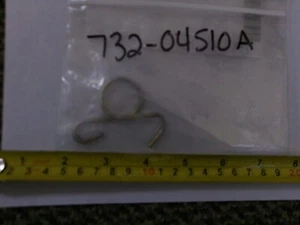 CUB CADET MTD TROY-BILT 732-04510A Torsion Hook Spring - Picture 1 of 2