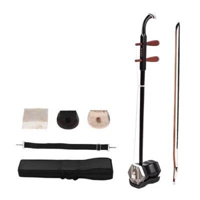 Erhu Chinese 2-stringViolin Fiddle Stringed Musical Instrument Solidwood Chinese — 第 1/4 张图片