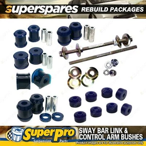 Rear SuperPro Control Arm Sway Bar Bush Kit for Ford Fairlane NC NF Sedan 4.0 - Picture 1 of 3