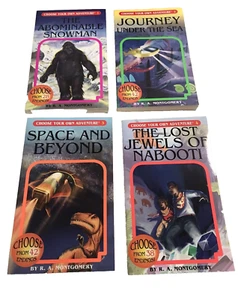 Lot of 4 Choose Your Own Adventure Gamebooks STEAM Chooseco Homeschool Library - Imagen 1 de 12