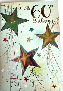 60th Birthday Card 60 (#31835) - Picture 1 of 2