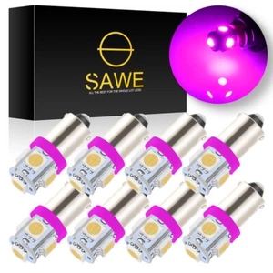 8 x SAWE Rosa T11 BA9S T4W H6W 1895 57 5-SMD Bombilla LED Lámpara para Mapa Domo - Imagen 1 de 5