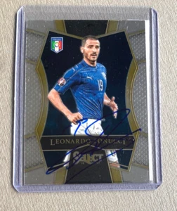 LEONARDO BONUCCI Italien In-person signed Panini Select Trading Card Autogramm - Picture 1 of 2