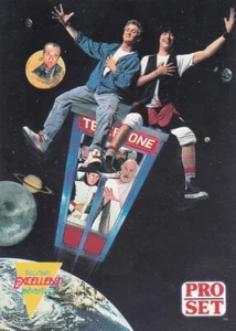 1991 Pro Set Bill and Ted's Atypical Movie #NNO Bill and Ted's PROMO - Picture 1 of 2