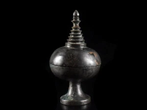 A9079: XF Chinese Old Copper SHARITO utensils used in Senchado - Picture 1 of 10