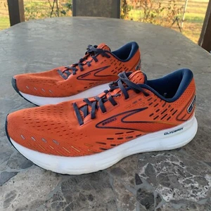 Mens Brooks Glycerin 20 Orange Running Training Shoes 1103821D843 Size 12.5D - Afbeelding 1 van 10