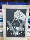 Secret Of Masonic Modern Ritual Middle East Turkish Press Book 1954 Rare