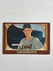 1955 Bowman #92 George Zuverink Detroit Tigers - Picture 1 of 2