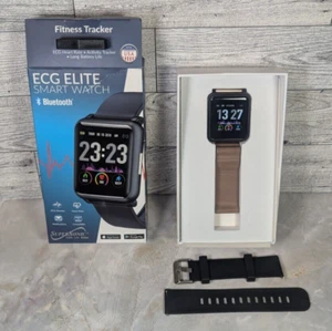Reloj inteligente ECG Elite pantalla táctil Bluetooth supersónico SC-84ECG CAJA ABIERTA - Imagen 1 de 12