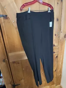 Pantaloni eleganti neri Express Editor 16L gamba larga vita media donna 79,90€ - Foto 1 di 4