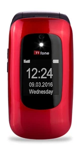 14 días - TTfone Lunar TT750 teclas grandes teléfono móvil abatible para personas mayores - Imagen 1 de 33