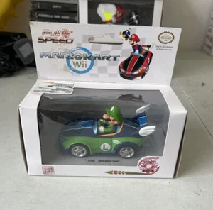 Mariokart DS Wild Wing Luigi 17305 Speed Pull Machine 1:43 Super Mario - Bild 1 von 2