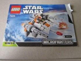 Lego Speed Star Wars Building Instructions Instruction 75074 Microfighters Series 2