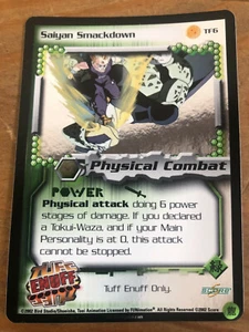 Saiyan Smackdown #TF6 TUFF ENUFF Promo Foil - Picture 1 of 1
