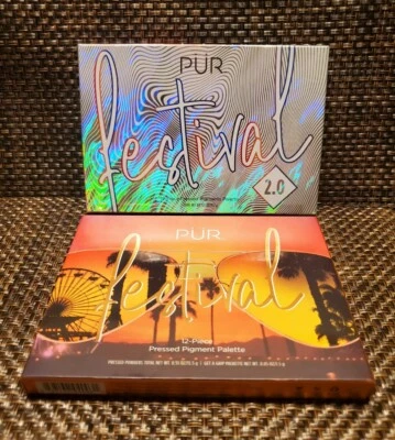 PUR Festival Original Eyeshadow Palette and 2.0 Version. Set of 2 Palettes - Image 1 of 4
