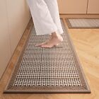 2Pc Kitchen Rugs Non-Skid Washable Farmhouse Standing Mat Absorbent Runner Ru