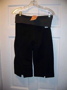 Pantalones deportivos informales Champion ajustados capri ajustados talla S negros y grises elásticos - Imagen 1 de 2