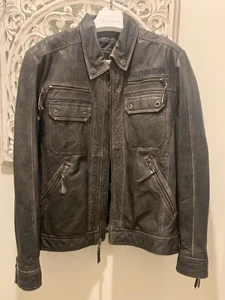 Harley Davidson XL Ramble Buffalo Leather Jacket 97136-13VM - Picture 1 of 8
