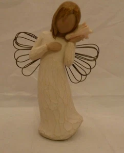 2004 Willow Tree THINKING OF YOU, Sculpted Hand-Painted Figure – NO BOX OR CARD  - Picture 1 of 5