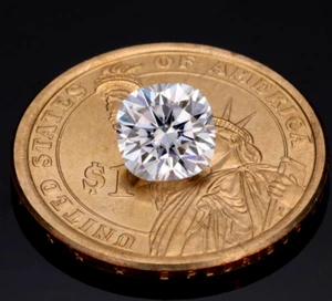 Cuscino Pietra Sciolta Diamante Colore Bianco 5 ct VVS1 + 1 Omaggio - Foto 1 di 5