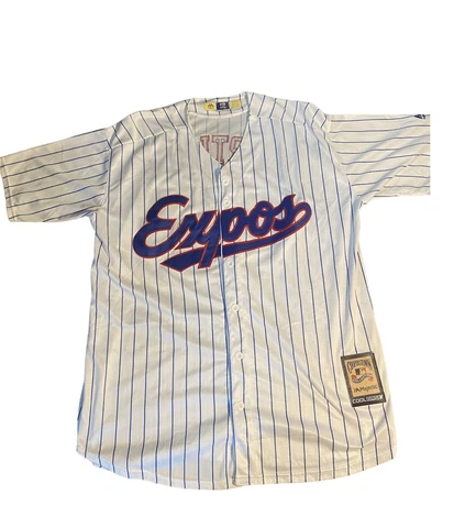 Majestic Cooperstown Collection Montreal Expos Pedro Martinez #45 Jersey XL Cover