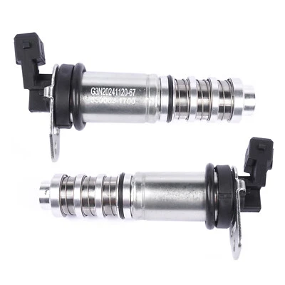 2pcs for BMW 1 3 5 Series N43 Engine Camshaft Solenoid Valve E81 E82 E88 E90 E91 - Image 1 of 4
