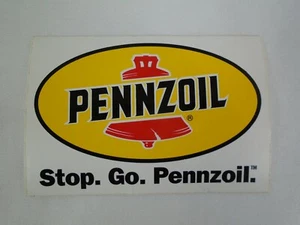 Pennzoil Stop. Go. Pennzoil. Sponsors Collector Decal IndyCar Indy 500 Nascasr - Picture 1 of 6