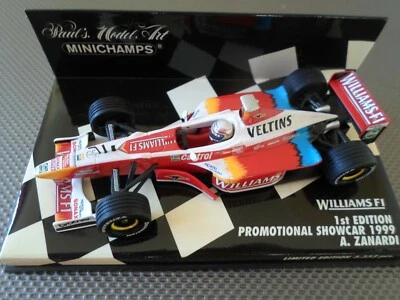 MINICHAMPS 1:43 WILLIAMS F1 PROMOTIONAL ALEX ZANARDI - Image 1 of 4