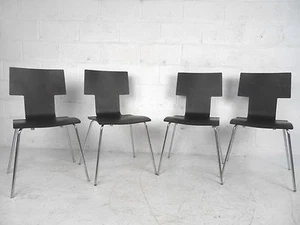 Set of Mid-Century Style Italian Bentwood Dining Chairs (7508)NJ - Picture 1 of 12