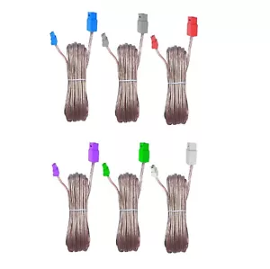 Extender Blue Gray Red Green White Speaker Cable Red Gray For Sony Home Cinema - Picture 1 of 9