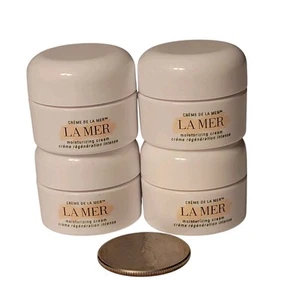 4 x La Mer Creme De La Mer Moisturizing Cream 0.12oz /3.5ml Each Fresh Batch WA4 - Picture 1 of 10