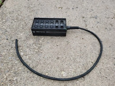 Stage Master Pro Co 8-Channel Audio Snake Cable Cord Cut - Image 1 of 4