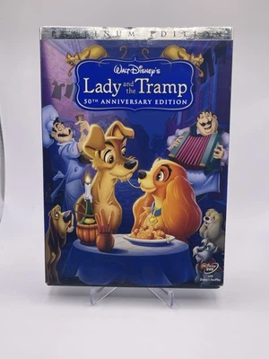 Lady and the Tramp (DVD, 2006, Two-Disc 50th Anniversary Platinum Edition) NEW - Image 1 of 4
