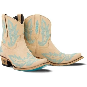 Lane Women's Lexington Western Booties Snip Toe Sand 6.5 M US - Picture 1 of 7