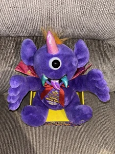 Vintage 1999 Purple People Eater Dan Dee Plüsch Neu im Karton - Bild 1 von 9
