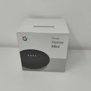 Google Home Mini Asistente Inteligente Carbón GA00216-US Sellado y Nuevo, Algo de Desgaste en Caja - Imagen 1 de 7