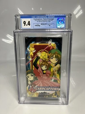 Cardcaptors Vol. 1: Tests of Courage (VHS, 2000) SCREENER SEALED CGC GRADED 9.4 - Image 1 of 4