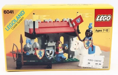 Vintage LEGO 6041 Legoland Castle System ARMOR SHOP (6041) SEALED NEW - Image 1 of 4