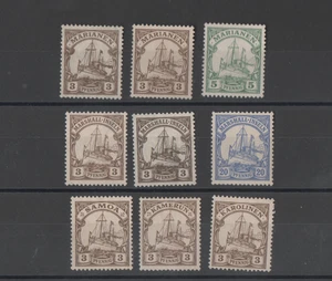 GERMANY - COLONIES - MARIANEN - MARSHALL - SAMOA - CAMEROON - KAROLINEN-NOT USED - Foto 1 di 1