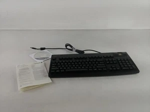 Cherry G83-14501PBEU-2 FingerTIP ID USB Desktop Keyboard with Fingerprint ID - Picture 1 of 6