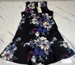 TOMMY BAHAMA Floral Dress  Ruffle Hemline w/Defect Size Medium - Picture 1 of 12