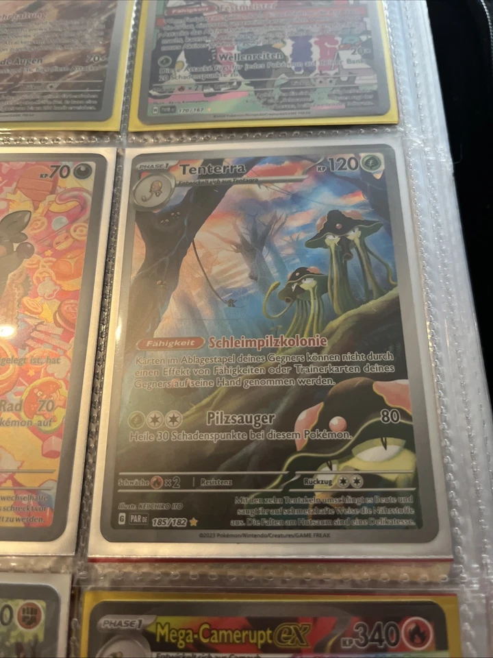Tenterra 185/182 Illustration Rare Paradoxrift Deutsch NM Pokemon - Bild 1 von 1