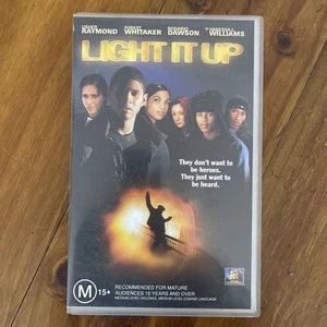Light It Up Usher Raymond, VHS 2001 RARE Big Box Timecoded Screener Preview RARE - Picture 1 of 5