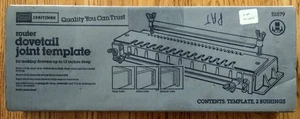 Craftsman Schwalbenschwanz Gelenk Schablone für Oberfräsen 92579 315.25790, neu im Karton - Bild 1 von 3
