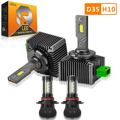 Para KIA SPORTAGE 2017 2018 2019 2020 LED Faro Alto Bajo + Kit de Bombilla Antiniebla Foto 1 de 4