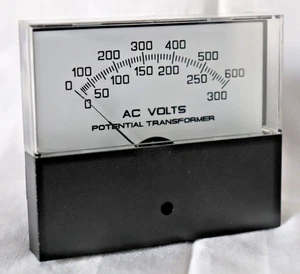 302-1148 Cummins Onan Voltímetro AC Voltios M21 0-300/600 Escala Detector Control - Imagen 1 de 5
