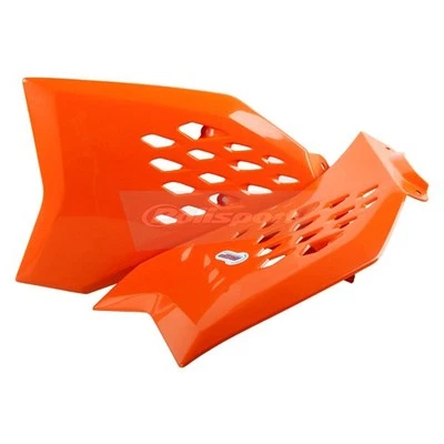 For KTM 65 2009-2015 Polisport Orange Radiator Scoops Foto 1 de 2