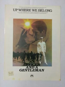 AN OFFICER AND A GENTLEMAN Up Where We Belong Sheet Music - Imagen 1 de 4