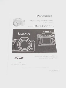 Panasonic DMC-FZ20EB Instruction Manual - Picture 1 of 3